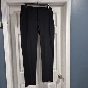 Maven Co-op Pants Mens 34x34 Black Hybrid Performance Golf Magnetic Pockets